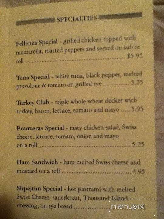 Lincoln Hot Bagel & Luncheonette - Lincoln Park, NJ menu_pic