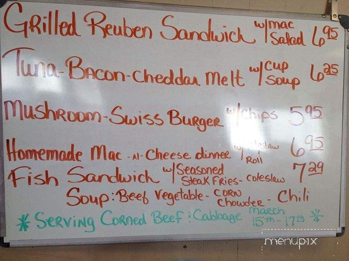 Dee's Sugar Shack - Lockport, NY menu_pic