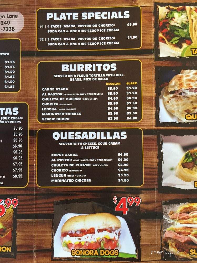 Paletalandia Lodl - Lodi, CA menu_pic