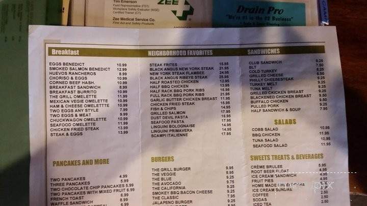 Grill - Lone Pine, CA menu_pic