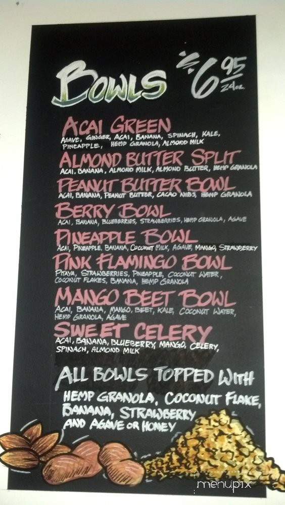 Tru Nature Juice Bar - Long Beach, CA menu_pic