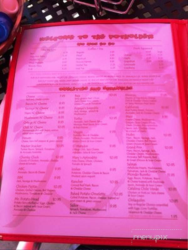 Potholder Cafe 3 - Long Beach, CA menu_pic