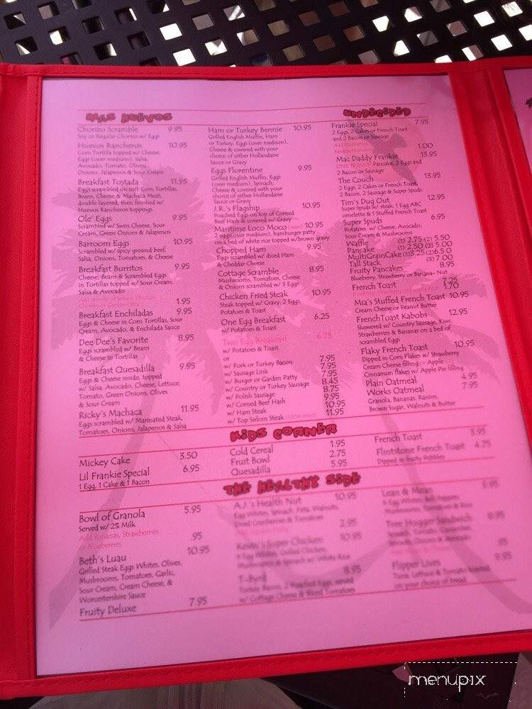 Potholder Cafe 3 - Long Beach, CA menu_pic