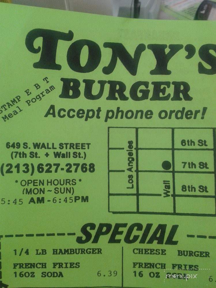 /380321479/Tony-s-Burgers-Los-Angeles-CA - Los Angeles, CA