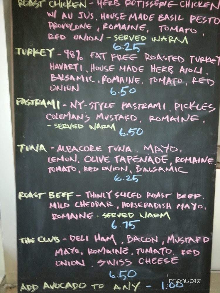 Wiches on Wilshire - Los Angeles, CA menu_pic