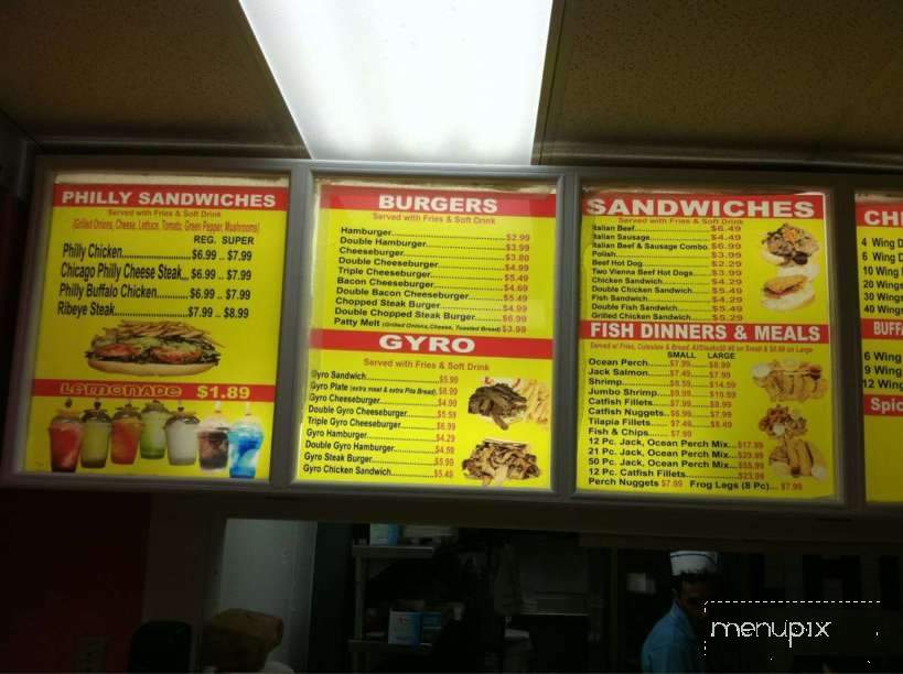 New Direction Bar & Grill - Louisville, KY menu_pic
