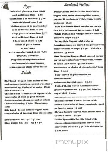 New Direction Bar & Grill - Louisville, KY menu_pic
