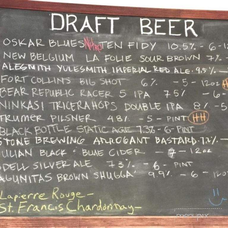 Laureate Publick House - Loveland, CO menu_pic