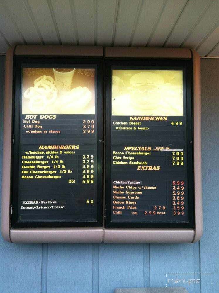 Deprey's Frosty Tip - Luxemburg, WI menu_pic