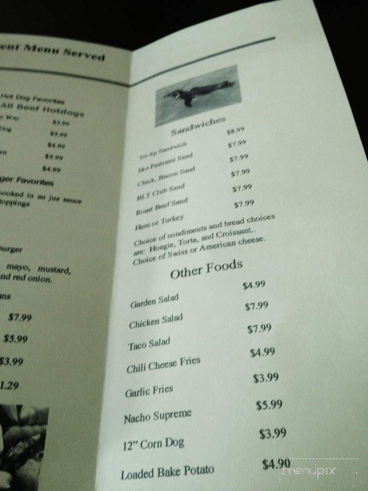 At the Pier - Merced, CA menu_pic