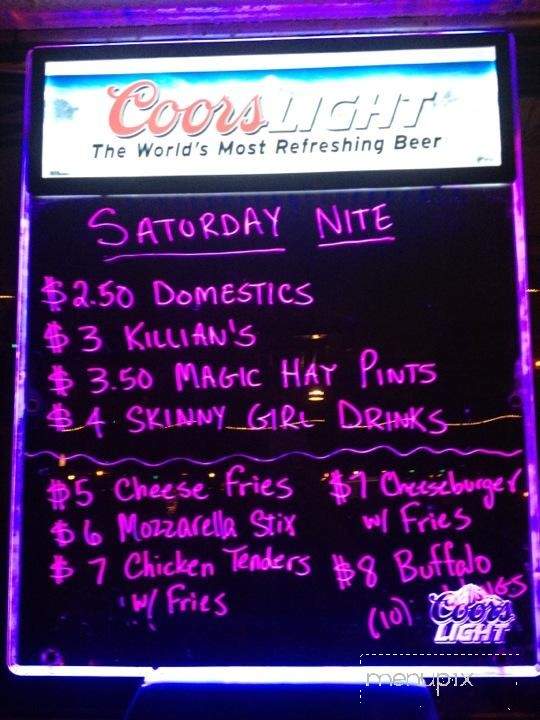 J B's Bar & Grill - Metairie, LA menu_pic
