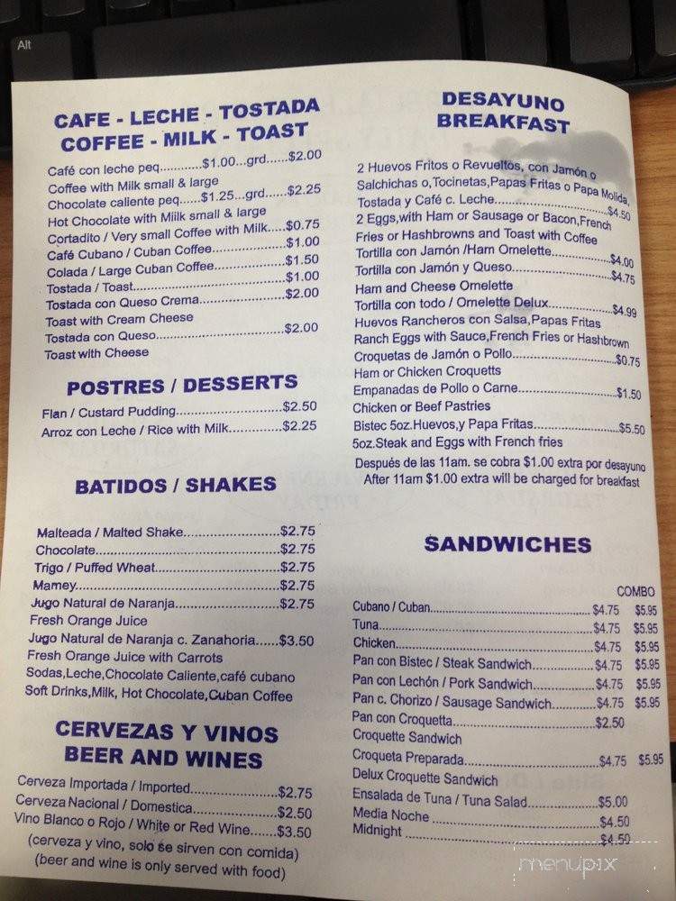 Don Toston - Miami, FL menu_pic