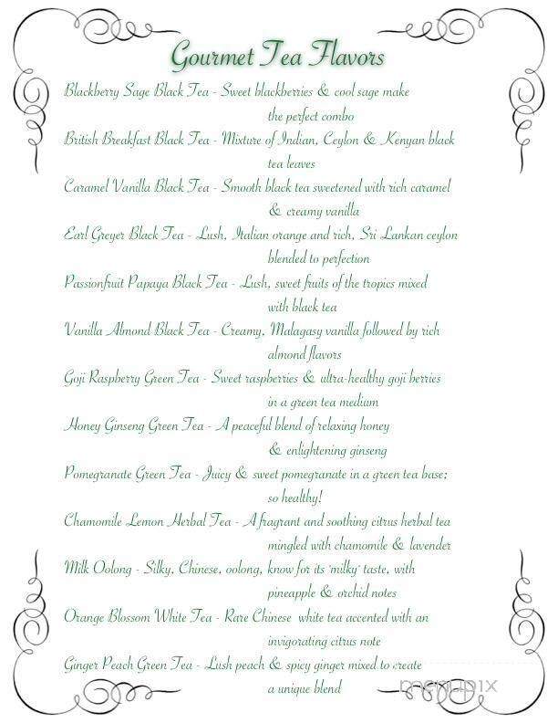 Unique Creations - Miles City, MT menu_pic