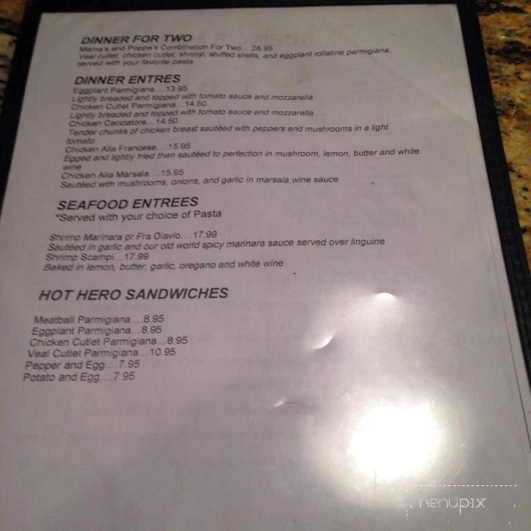 Rubino's Pizza - Miller Place, NY menu_pic