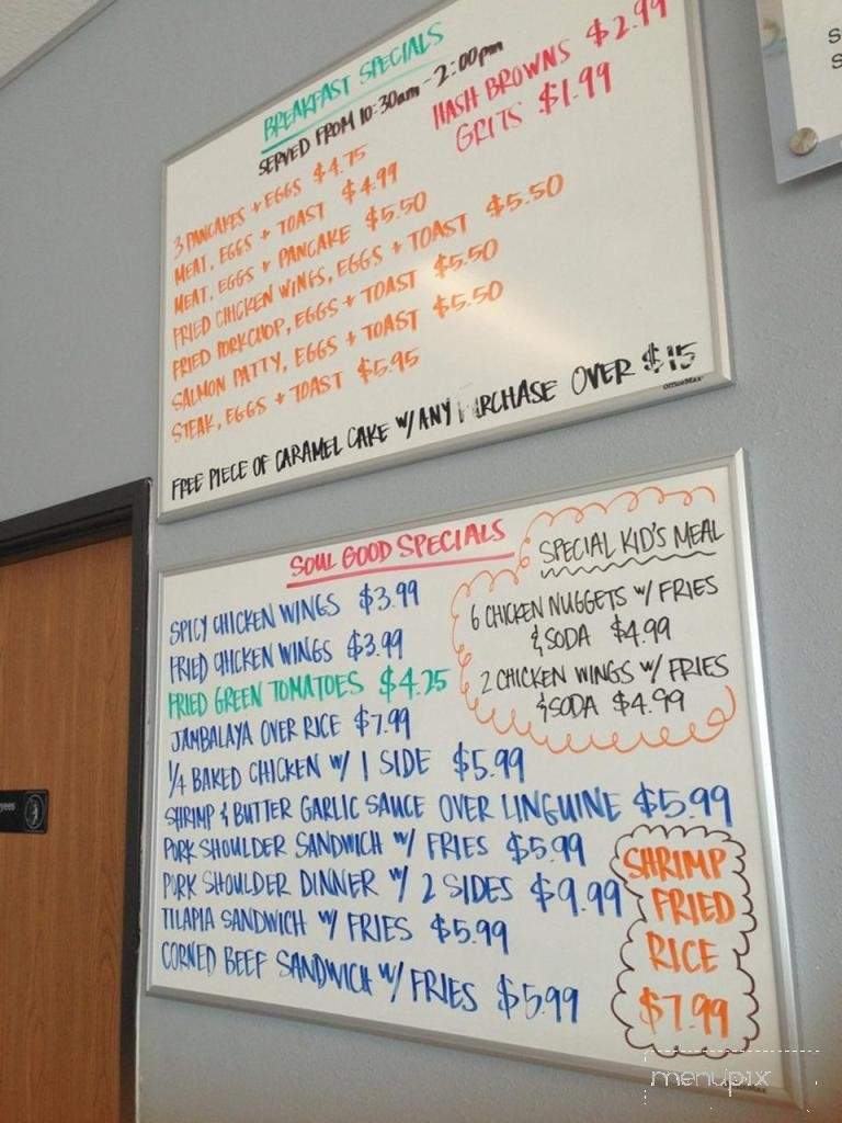 Soul Good Kitchen - Milwaukee, WI menu_pic