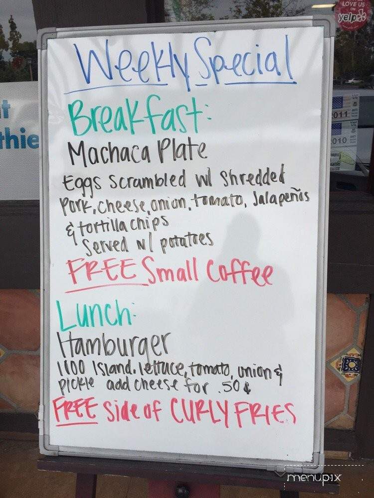 Surfin Donuts - Mission Viejo, CA menu_pic