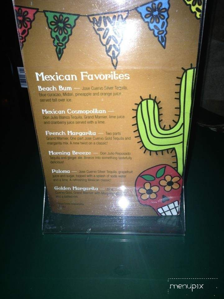Senor Cactus - Monroe, MI menu_pic