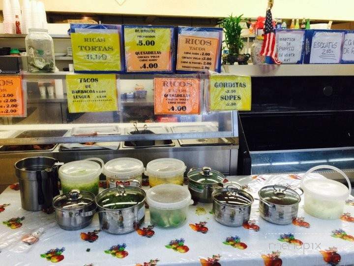 Ricos Tacos - Montgomery, AL menu_pic