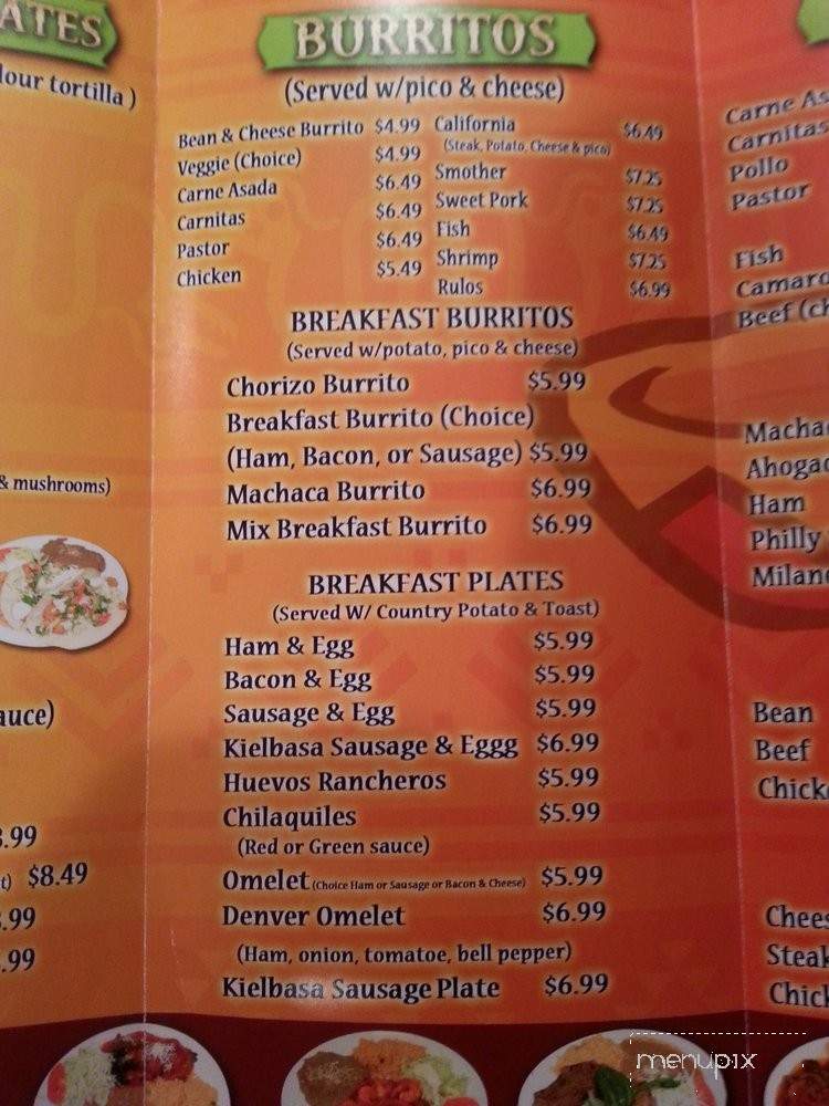 Rulos Mexican Food - Murray, UT menu_pic