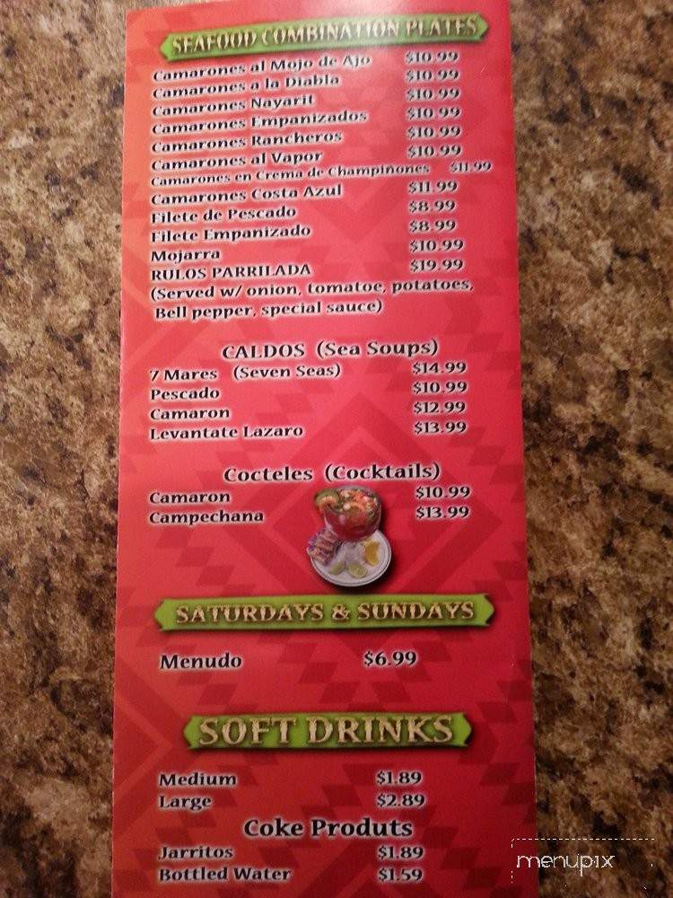 Rulos Mexican Food - Murray, UT menu_pic