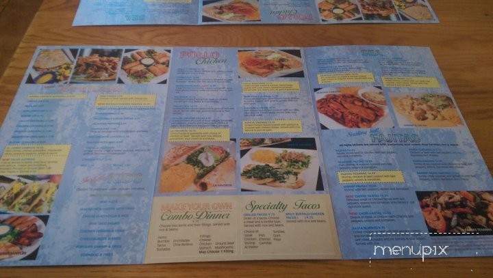 Fajitas Mexican Restaurant - Myrtle Beach, SC menu_pic