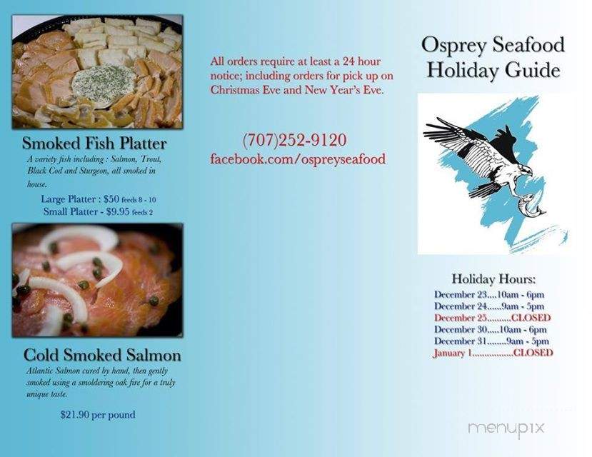 /380341358/Osprey-Seafood-of-California-Napa-CA - Napa, CA