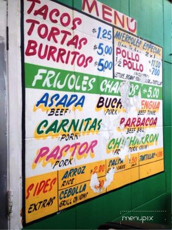 Carniceria Y Taqueria Don Juan - Nashville, TN menu_pic