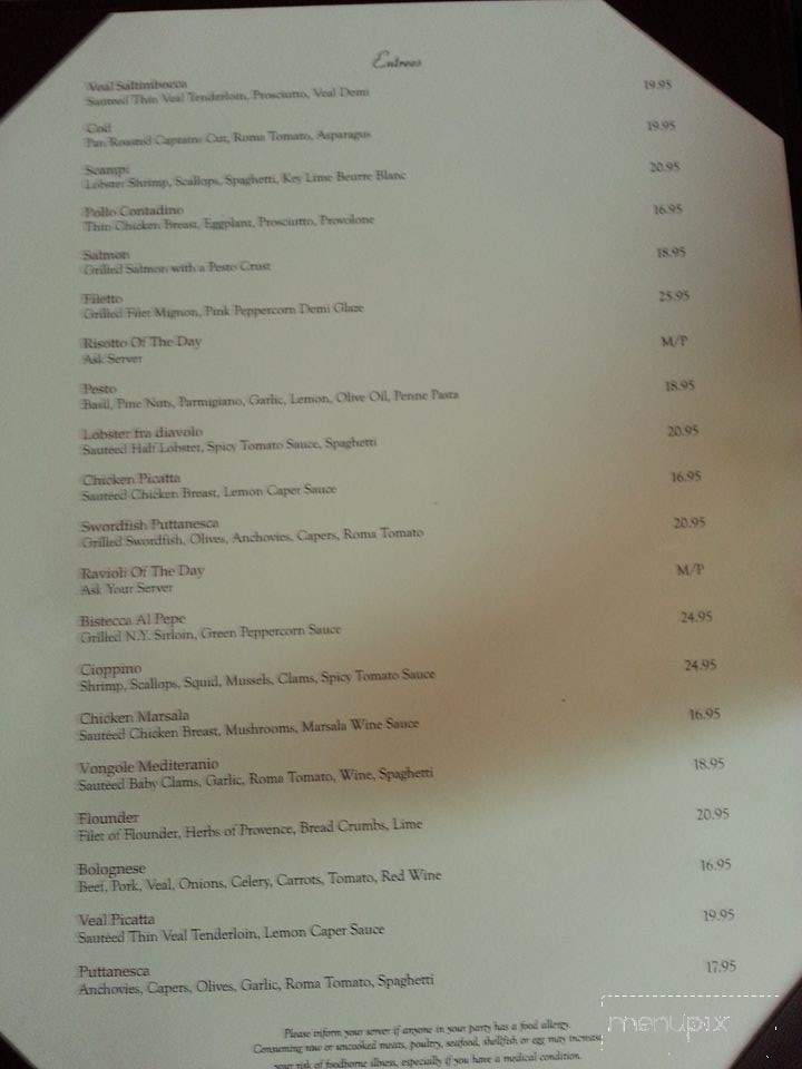 Portobello - New Bedford, MA menu_pic