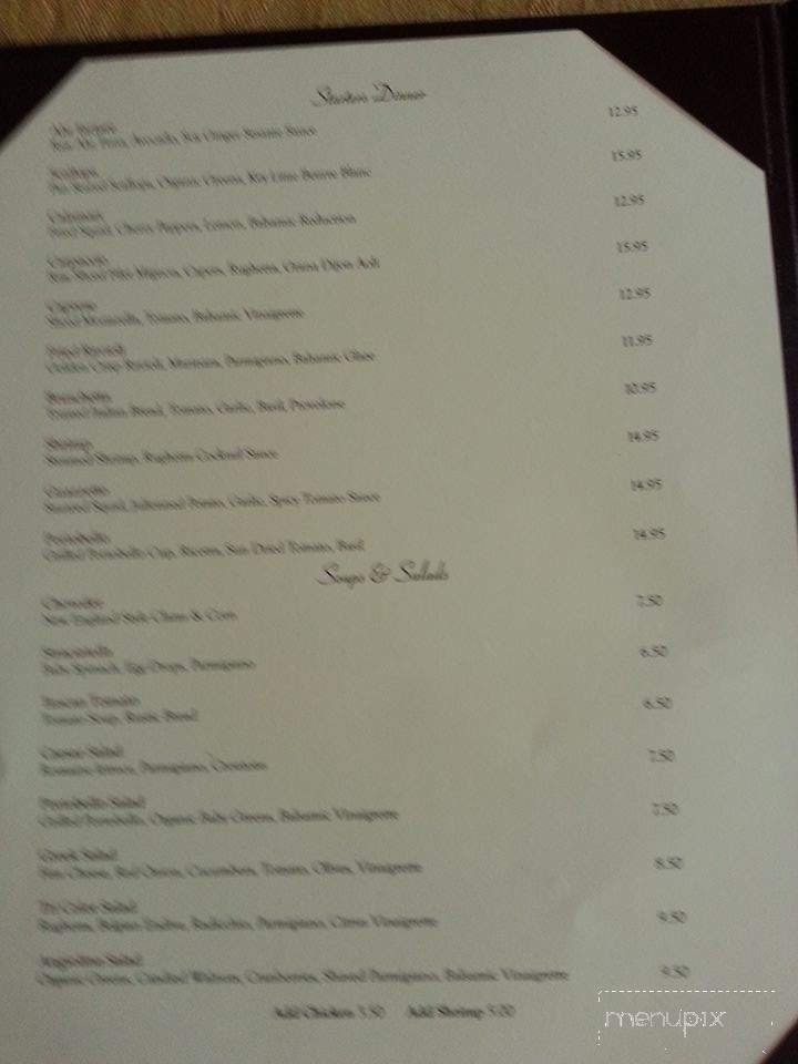 Portobello - New Bedford, MA menu_pic