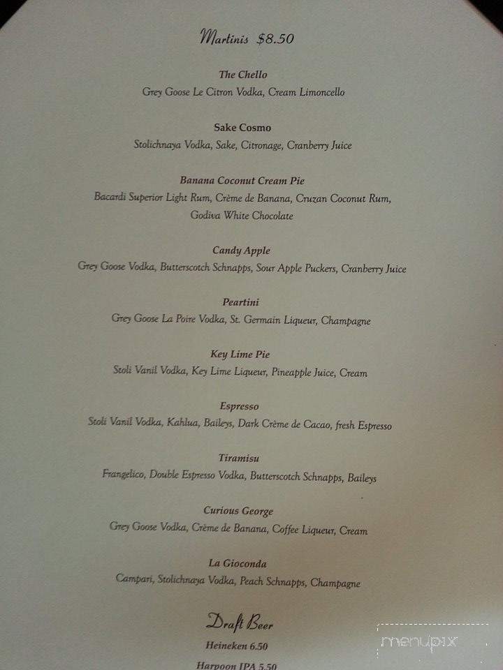 Portobello - New Bedford, MA menu_pic