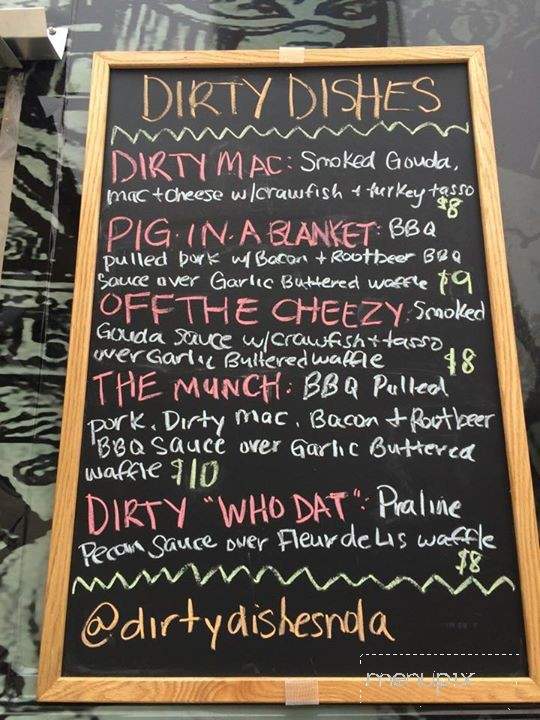 Dirty Dishes - New Orleans, LA menu_pic