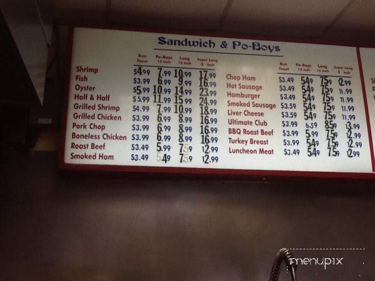 Broad & Banks Street Seafood - New Orleans, LA menu_pic