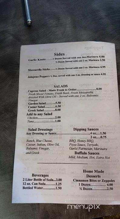 Just Good Pizza - New Port Richey, FL menu_pic