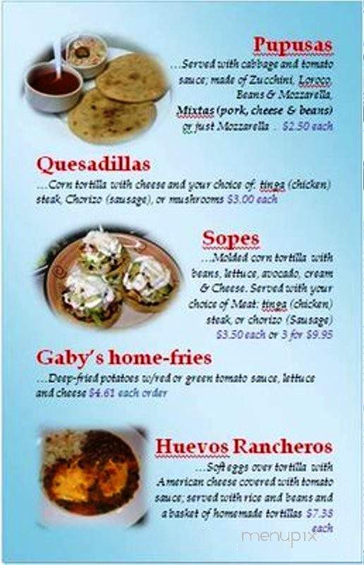 North Avenue Cafe - New Rochelle, NY menu_pic