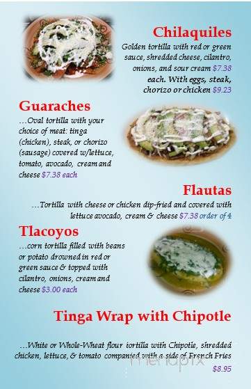 North Avenue Cafe - New Rochelle, NY menu_pic