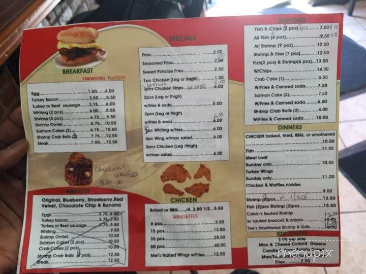 Ma Dukes - New York, NY menu_pic