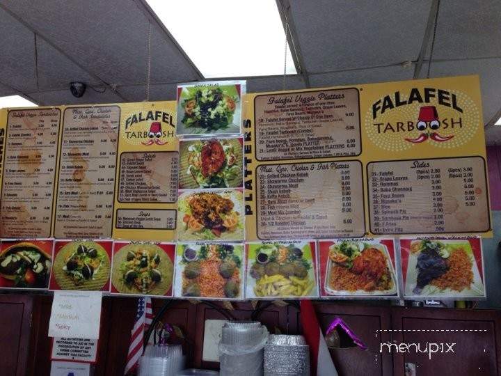 Falafel Tarboosh - New York, NY menu_pic