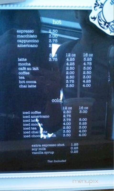 Kuro Kuma Espresso & Coffee - New York, NY menu_pic