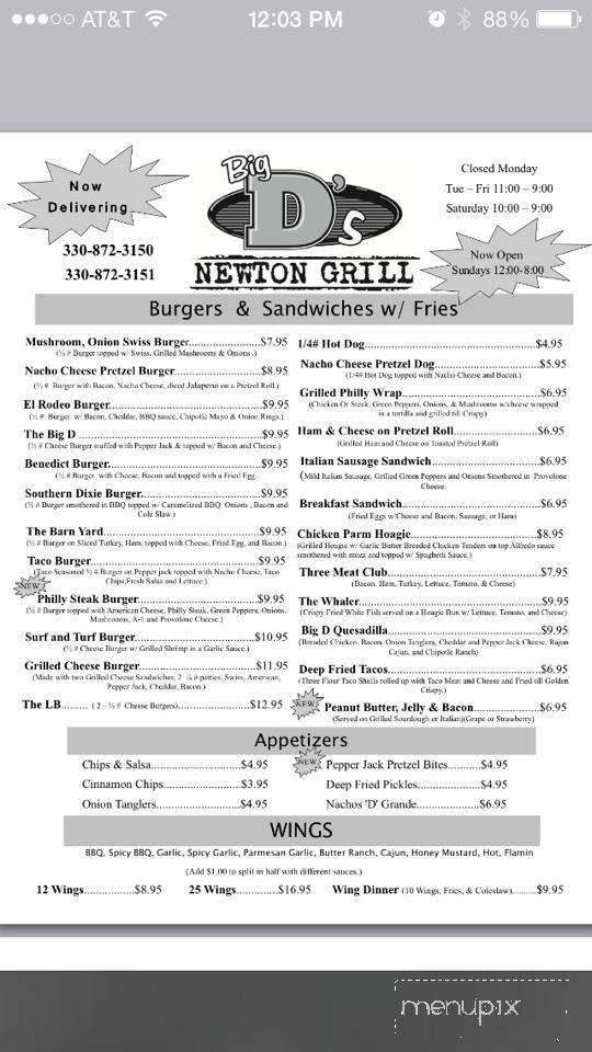 /380321518/Big-D-s-Newton-Grill-Newton-Falls-OH - Newton Falls, OH