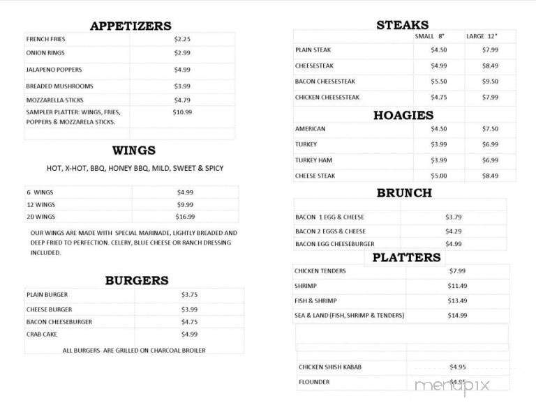 Moe's Market - Norristown, PA menu_pic
