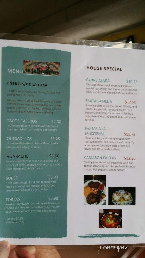 La Jalisciense Tienda Mexicana Y Taqueria - North Augusta, SC menu_pic