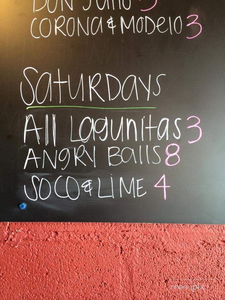 Sliccily Pizza Pub - North Riverside, IL menu_pic
