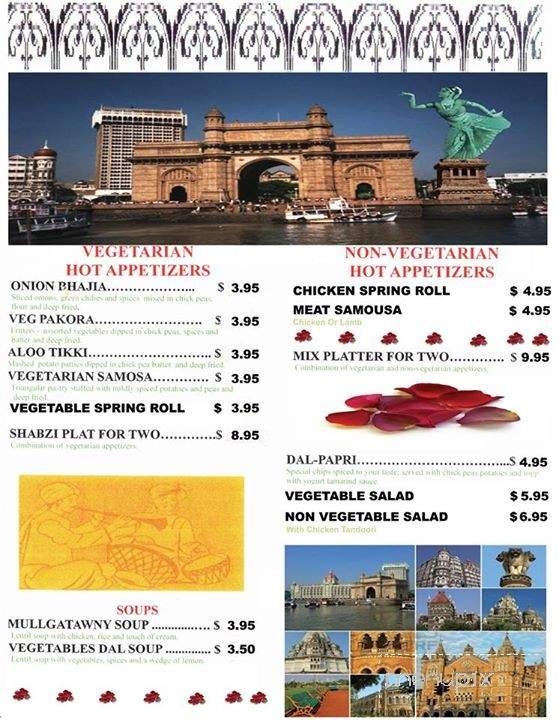 India Grill & Mild Curry - Norwich, CT menu_pic