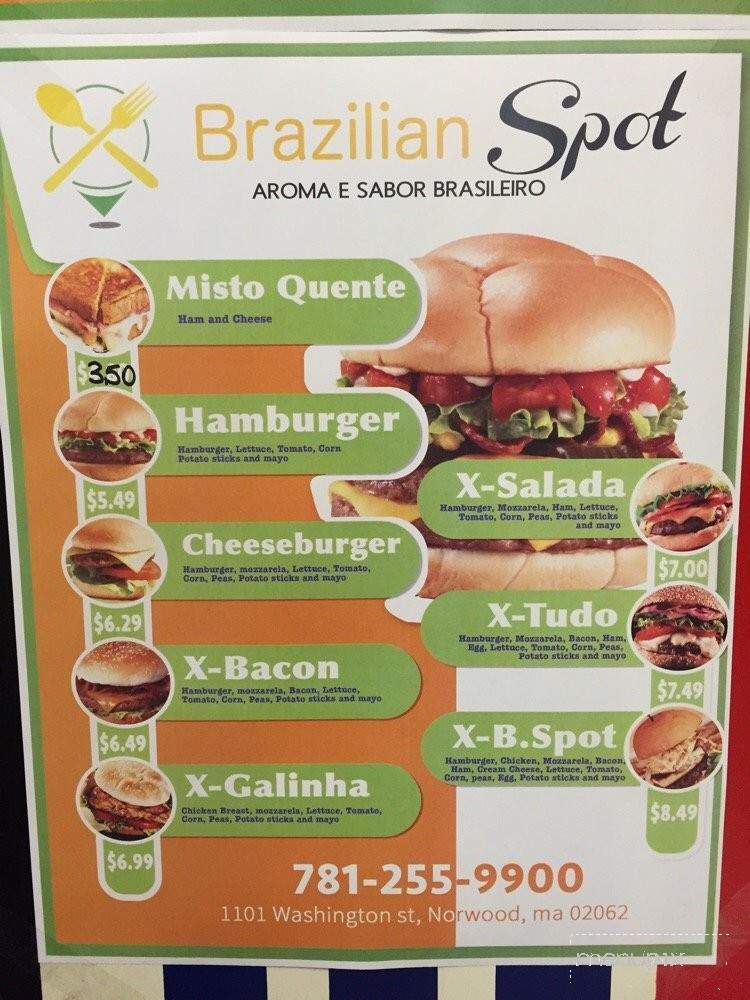 Brazilian Spot - Norwood, MA menu_pic