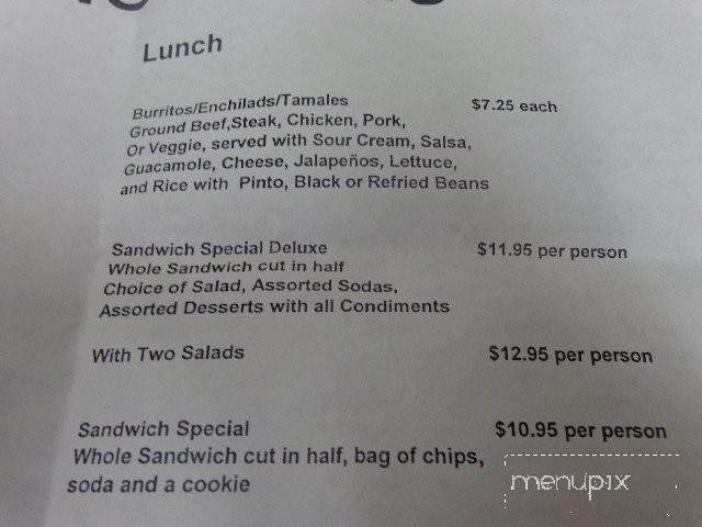 Eden Plaza Cafe - Oakland, CA menu_pic