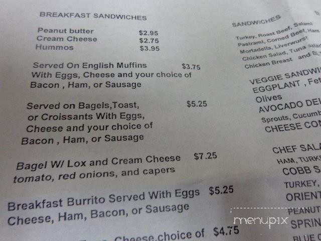 Eden Plaza Cafe - Oakland, CA menu_pic