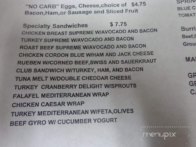 Eden Plaza Cafe - Oakland, CA menu_pic