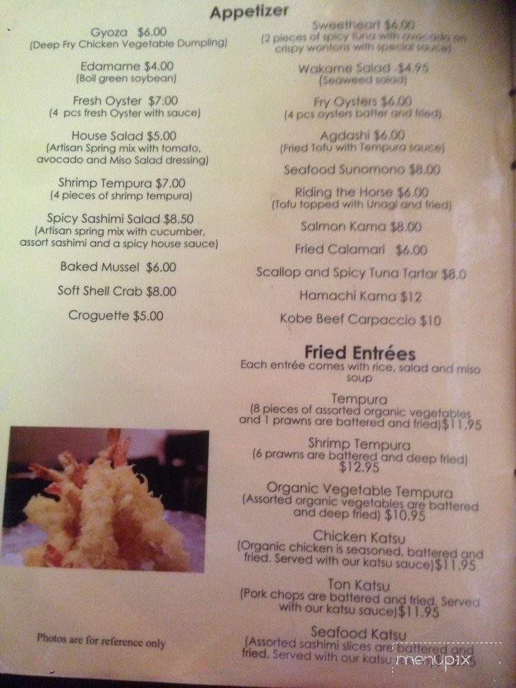 Shogun Japanese Sushi and Grill - Oakland, CA menu_pic