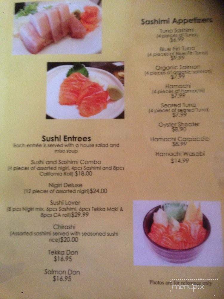 Shogun Japanese Sushi and Grill - Oakland, CA menu_pic
