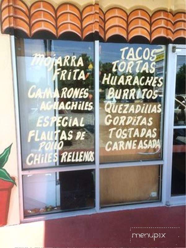 El Alacran Taqueria - Ocoee, FL menu_pic